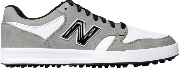 ニューバランス メンズ スニーカー シューズ New Balance Men's 480 Spikeless Golf Shoes Grey/Whiteの通販は