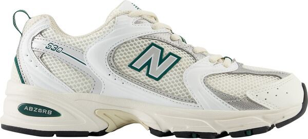 ニューバランス レディース スニーカー シューズ New Balance 530 Shoes White/Green/Silver