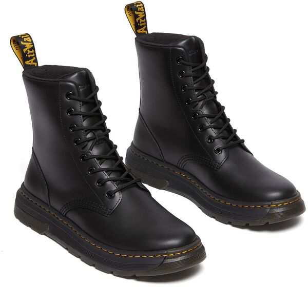 ドクターマーチン メンズ ブーツ・レインブーツ シューズ Dr. Martens Men's Crewson Classic Pull Up Boots Black