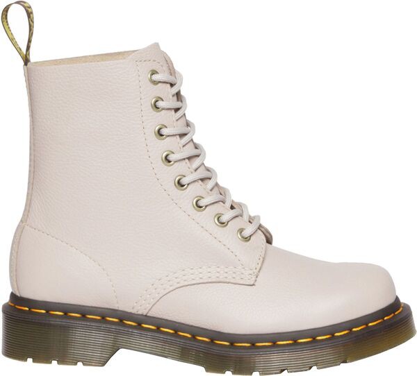 ドクターマーチン レディース ブーツ・レインブーツ シューズ Dr. Martens Women's 1460 Virginia Leather Boots Ash Taupe