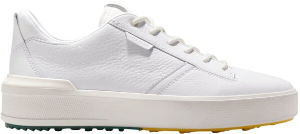 コールハーン メンズ スニーカー シューズ Cole Haan Men's Grand Pro Crew Golf Shoes White/White