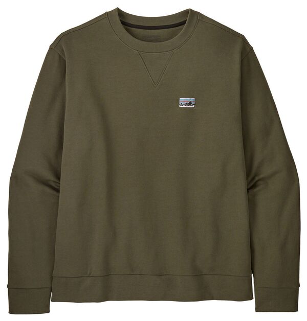 パタゴニア メンズ パーカー・スウェット アウター Patagonia Men's Daily Crewneck Sweatshirt Basin Greenの通販は