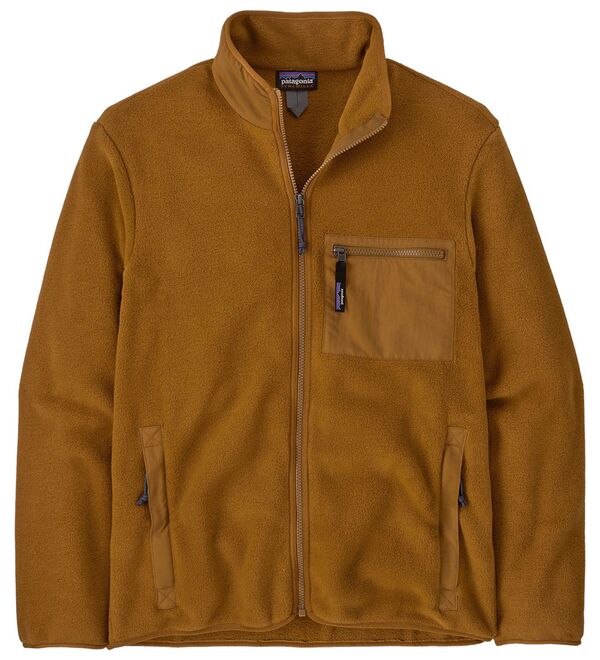 パタゴニア メンズ パーカー・スウェット アウター Patagonia Men's Synchilla Fleece Jacket Shelter Brownの通販は