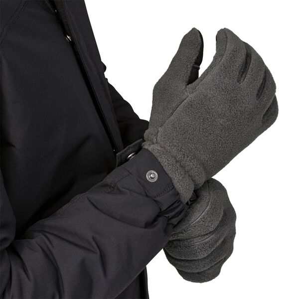 パタゴニア メンズ 手袋 アクセサリー Patagonia Men's Synchilla Gloves Forge Grey