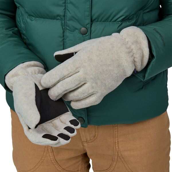 パタゴニア メンズ 手袋 アクセサリー Patagonia Men's Synchilla Gloves Oatmeal Heather