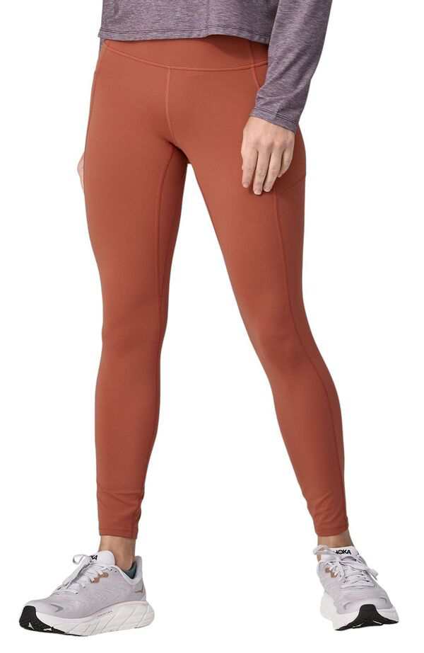 パタゴニア レディース カジュアルパンツ ボトムス Patagonia Women's Maipo Stash Tights Burl Red