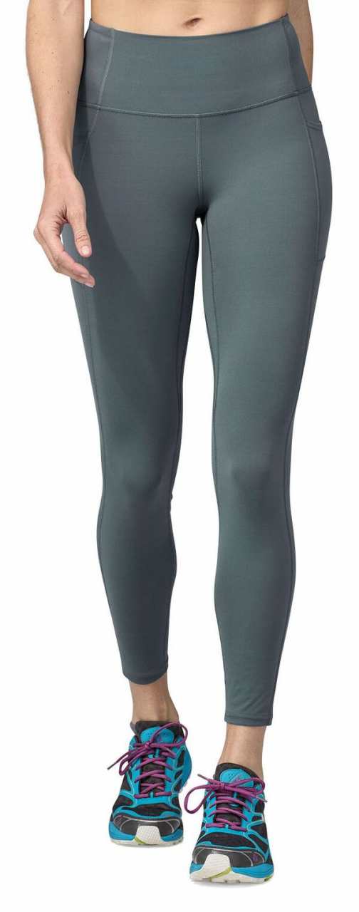 パタゴニア レディース カジュアルパンツ ボトムス Patagonia Women's Maipo Stash Tights Nouveau Green