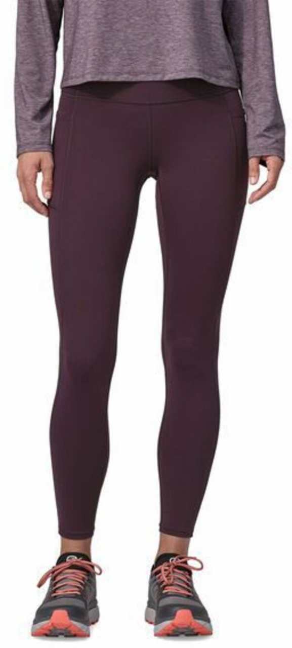 パタゴニア レディース カジュアルパンツ ボトムス Patagonia Women's Maipo Stash Tights Obsidain Plum