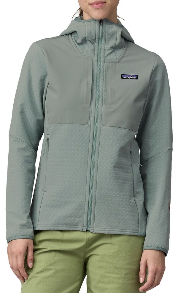 パタゴニア レディース ジャケット・ブルゾン アウター Patagonia Women's R1 CrossStrata Hoodie Thermal Blue 65,800円