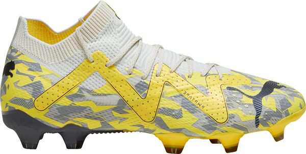 プーマ メンズ スニーカー シューズ PUMA Future Ultimate FG Soccer Cleats Grey/Yellow