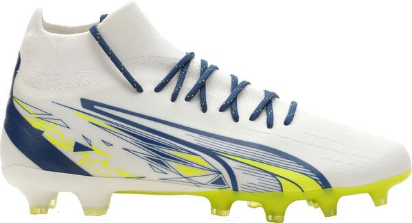 プーマ レディース スニーカー シューズ PUMA Ultra Pro CP FG/AG Soccer Cleats White/Blue