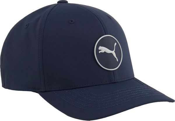 プーマ メンズ 帽子 アクセサリー Puma Men's Circle Cat Tech Golf Cap Deep Navy