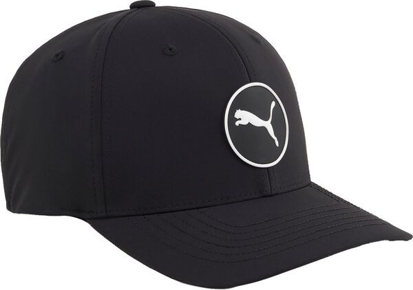 プーマ メンズ 帽子 アクセサリー Puma Men's Circle Cat Tech Golf Cap Puma Black