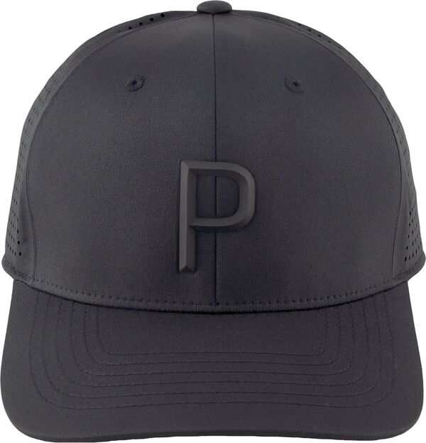 プーマ メンズ 帽子 アクセサリー PUMA Men's Tech P Snapback Golf Hat Puma Black