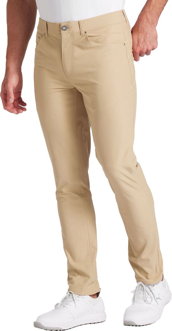 プーマ メンズ カジュアルパンツ ボトムス PUMA Men's 101 5-Pocket Golf Pants Prairie Tan