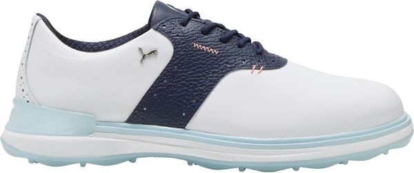 プーマ メンズ スニーカー シューズ PUMA Men's Avant Golf Shoes White/Navy