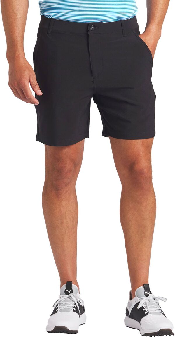 プーマ メンズ ハーフパンツ・ショーツ ボトムス PUMA Men's 101 Solid 7” Golf Shorts Puma Blackの通販は