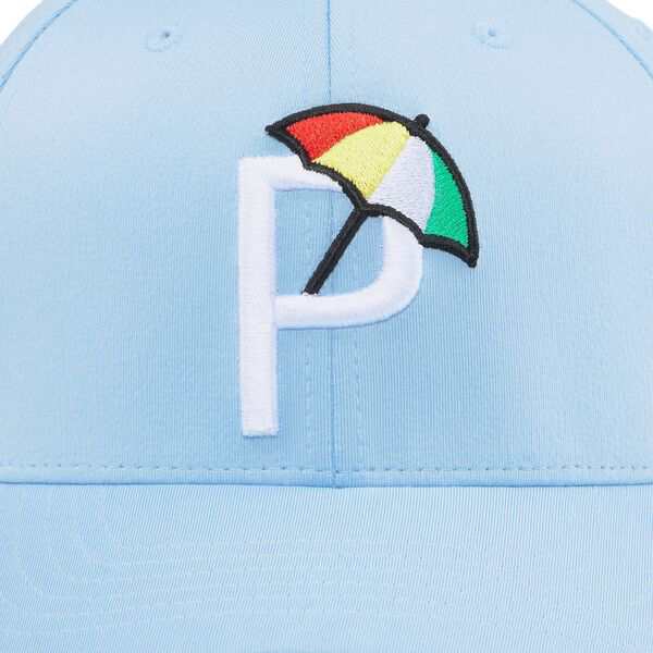 プーマ メンズ 帽子 アクセサリー PUMA x Arnold Palmer Men's Palmer P Snapback Golf Hat Blue/White