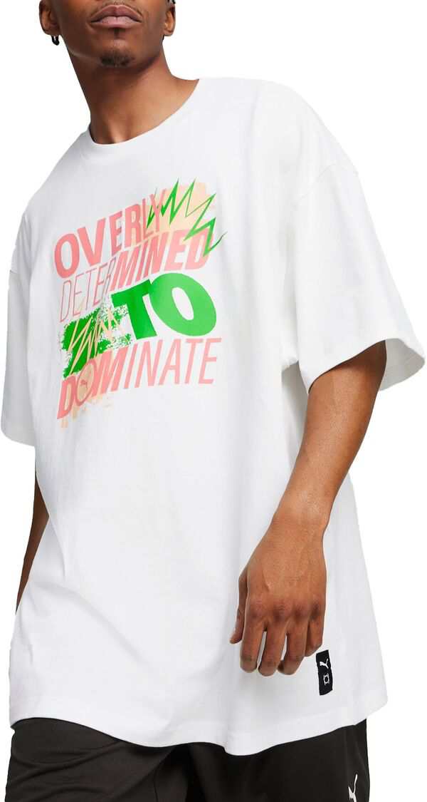 プーマ メンズ Tシャツ トップス PUMA Men's The Future Is Scoot Graphic T-Shirt Puma Whiteの通販は