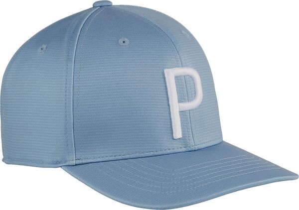 プーマ メンズ 帽子 アクセサリー Puma Men's P Golf Cap Zen Blue