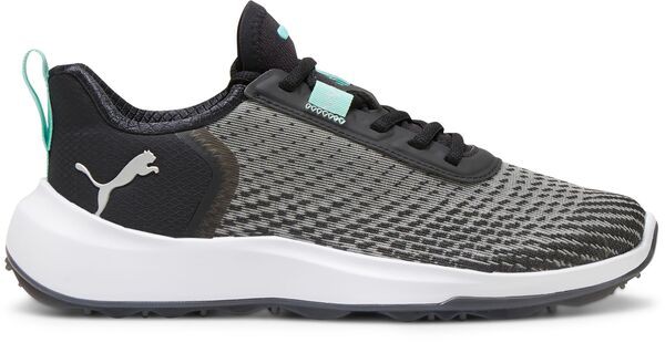 プーマ レディース スニーカー シューズ PUMA Women's Fusion Crush Sport Golf Shoes Black/Mint