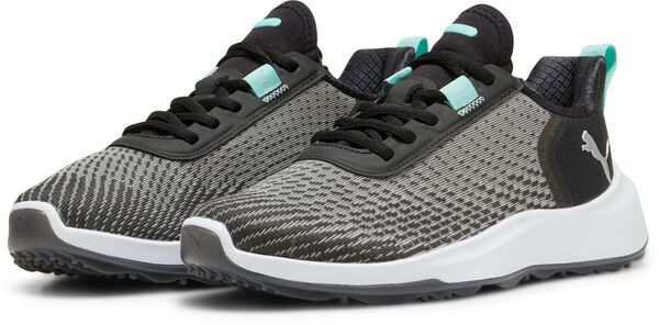 プーマ レディース スニーカー シューズ PUMA Women's Fusion Crush Sport Golf Shoes Black/Mint