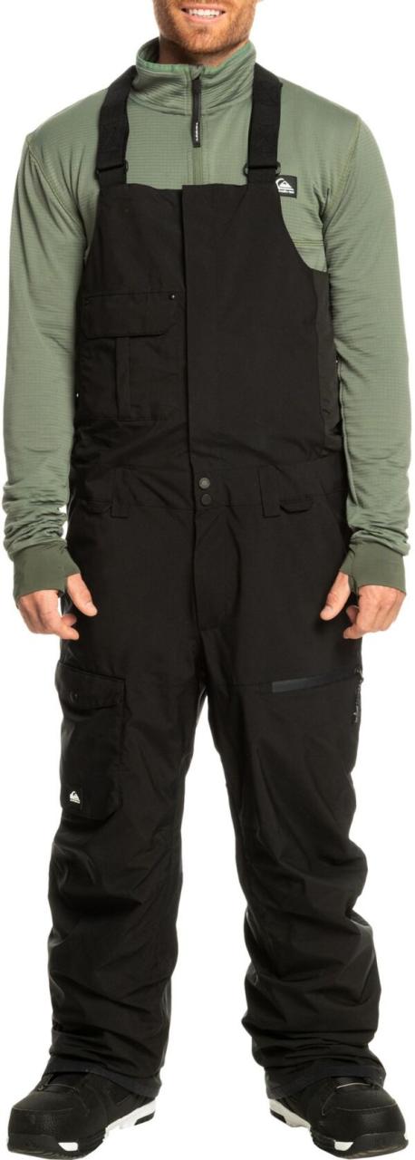 クイックシルバー メンズ カジュアルパンツ ボトムス Quiksilver Men's Utility Bib True Blackの通販は