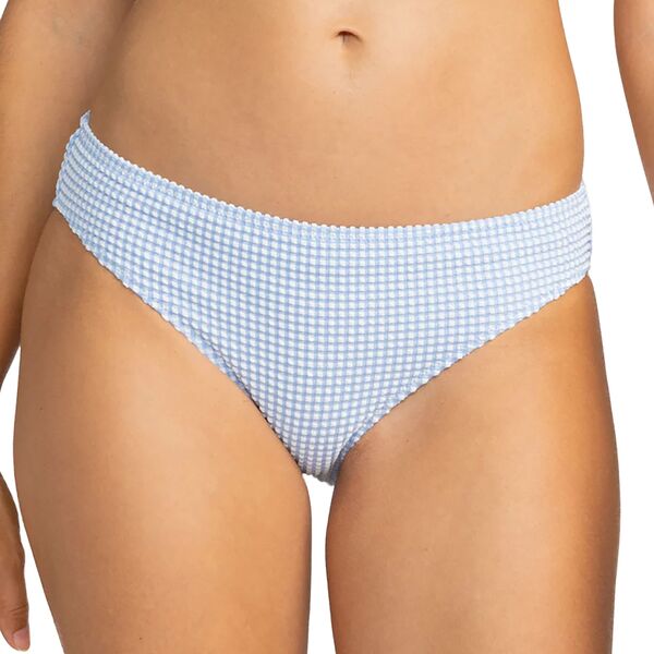 ロキシー レディース ボトムスのみ 水着 Roxy Women's Gingham Hipster Bikini Bottoms Bel Air Blue Minivichの通販は