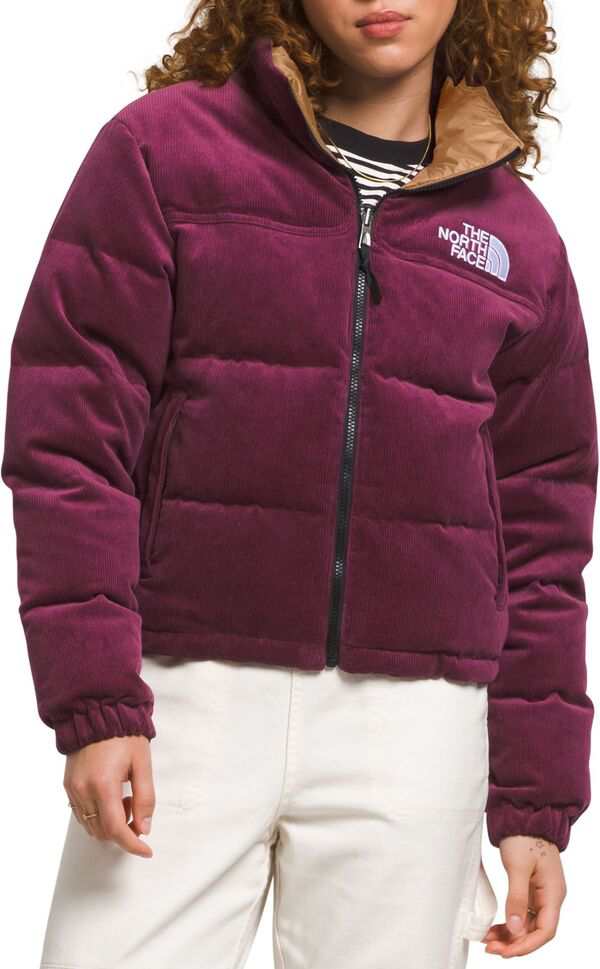 ノースフェイス レディース ジャケット・ブルゾン アウター The North Face Women's 92 Reversible Nuptse Jacket Boysenberry/Almond Bu