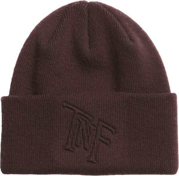 ノースフェイス レディース 帽子 アクセサリー The North Face Women's Urban Embossed Beanie Coal Brown Tnf Monogram