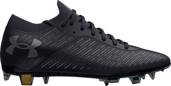 アンダーアーマー メンズ スニーカー シューズ Under Armour Shadow Pro FG Soccer Cleats Black/Black