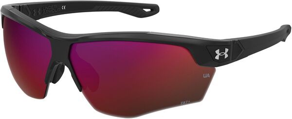 アンダーアーマー レディース サングラス・アイウェア アクセサリー Under Armour Yard Dual Sunglasses Black/Infrared