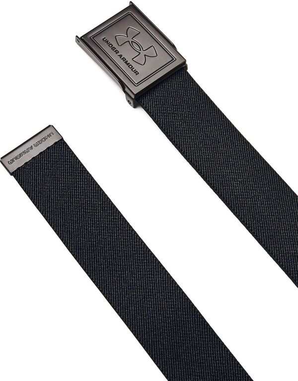 アンダーアーマー メンズ ベルト アクセサリー Under Armour Men's Stretch Webbing Golf Belt Black