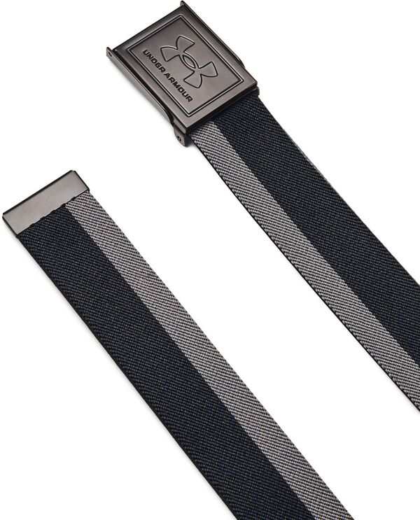 アンダーアーマー メンズ ベルト アクセサリー Under Armour Men's Stretch Webbing Golf Belt Black