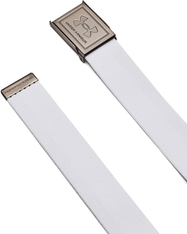 アンダーアーマー メンズ ベルト アクセサリー Under Armour Men's Stretch Webbing Golf Belt White