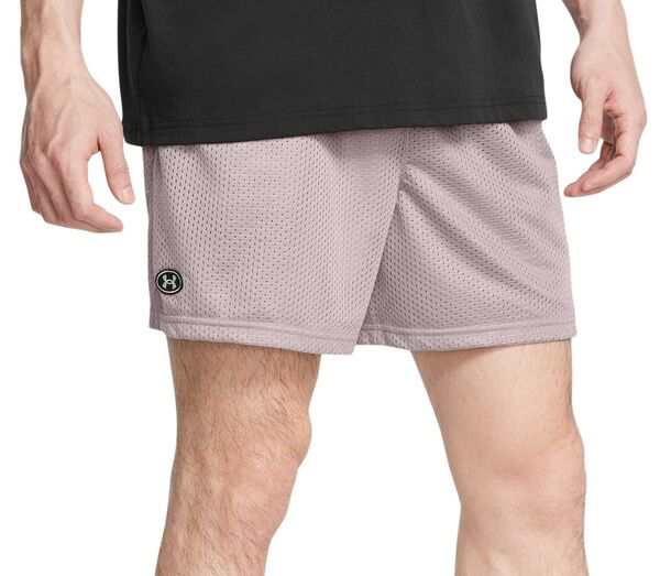 アンダーアーマー メンズ ハーフパンツ・ショーツ ボトムス Under Armour Men's Icon Mesh Shorts Tetra Gray/White