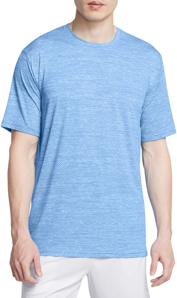 アンダーアーマー メンズ Tシャツ トップス Under Armour Men's Vanish Energy Printed Short Sleeve T-Shirt Horizon Blue/Horizon Blue