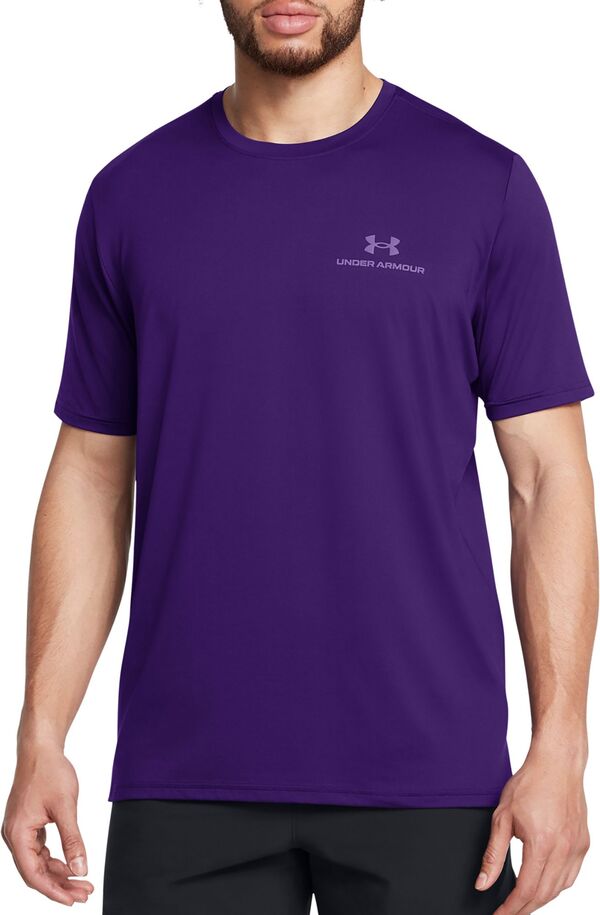 アンダーアーマー メンズ Tシャツ トップス Under Armour Men's Vanish Energy Short Sleeve T-Shirt Purple/Purpleの通販は 11,385円