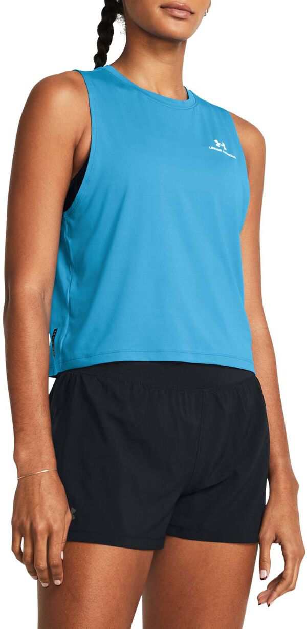 アンダーアーマー レディース シャツ トップス Under Armour Women's Vanish Energy Cropped Tank Capri