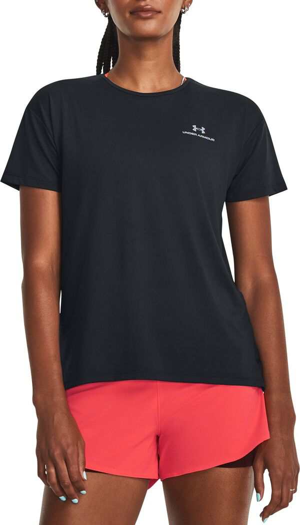 アンダーアーマー レディース Tシャツ トップス Under Armour Women's Vanish Energy 2.0 Short Sleeve T-Shirt Black