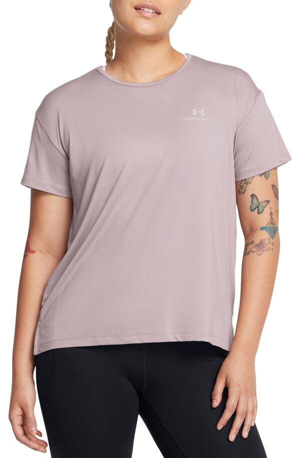 アンダーアーマー レディース Tシャツ トップス Under Armour Women's Vanish Energy 2.0 Short Sleeve T-Shirt Tetra Gray/Tetra Grayの通販は