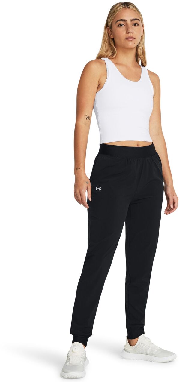アンダーアーマー レディース カジュアルパンツ ボトムス Under Armour Women's Armour Sport High-Rise Woven Pants Blackの通販は