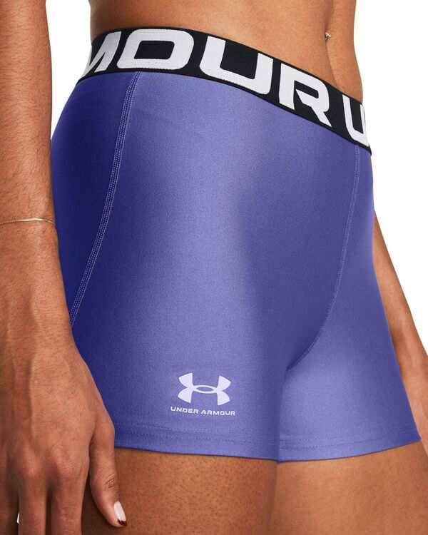 アンダーアーマー レディース ハーフパンツ・ショーツ ボトムス Under Armour Women's HeatGear 3 Shorty Shorts Starlight