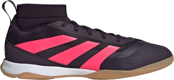 アディダス メンズ スニーカー シューズ adidas Predator League Mid Indoor Soccer Shoes Black/Redの通販は