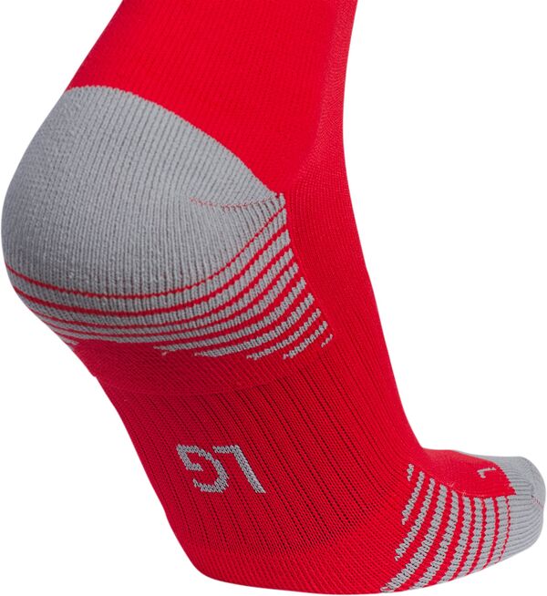 アディダス メンズ 靴下 アンダーウェア adidas Adult Copa Zone Cushion 5 OTC Socks Power Red/White