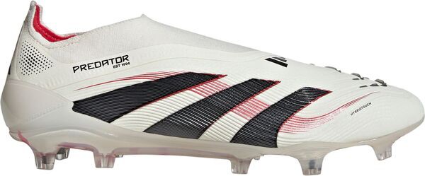 アディダス レディース スニーカー シューズ adidas Predator Elite Laceless FG Soccer Cleats White/Red