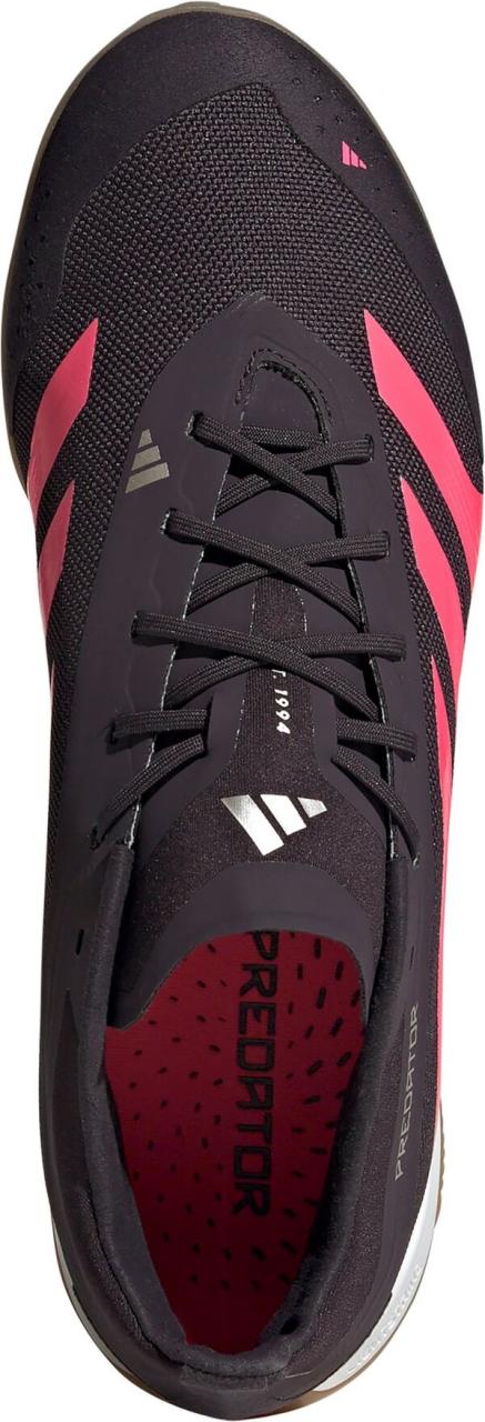アディダス メンズ スニーカー シューズ adidas Predator Elite Indoor Soccer Shoes Black/Redの通販は