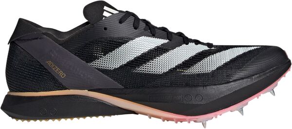 アディダス メンズ スニーカー シューズ adidas Adizero Avanti Track and Field Shoes Black/Silverの通販は