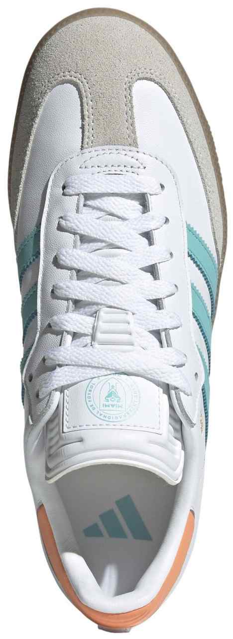 アディダス レディース スニーカー シューズ adidas Samba Inter Miami CF Indoor Soccer Shoes White/Blue