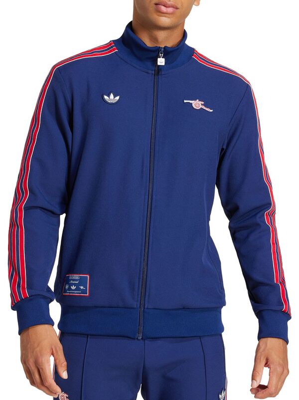 アディダス メンズ ジャケット・ブルゾン アウター adidas Men's Arsenal 2024-25 Blue Terrace Icon Jacketの通販はダウンジャケット